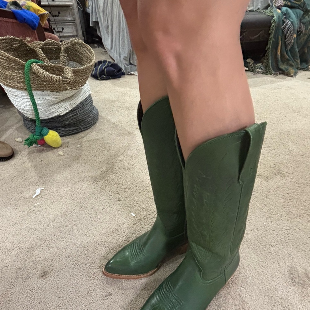 Black Star Hunter Green Boot Size 8 - Picture 8 of 11